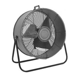 The industrial floor fan is perfect for distribution centers and warehouses.